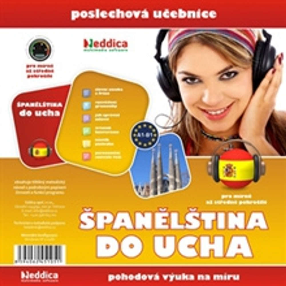 Obal audioknihy Španělština do ucha