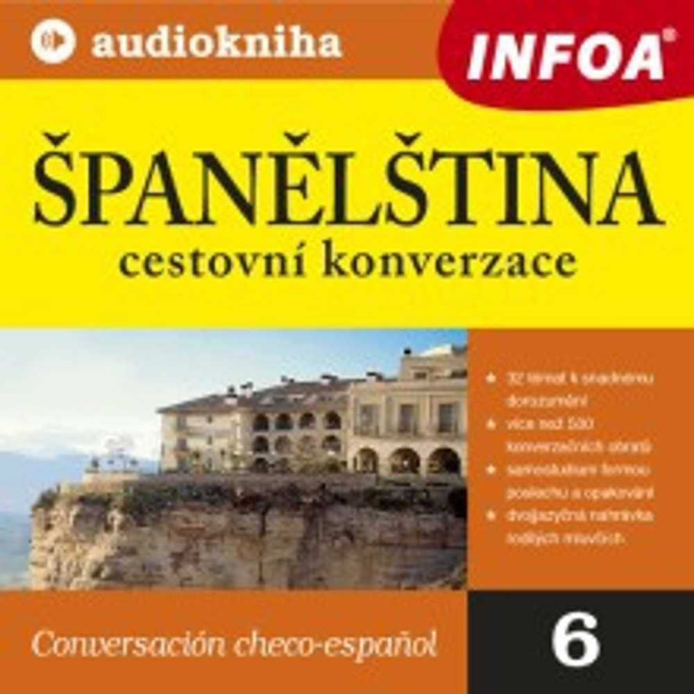 Obal audioknihy Španělština - cestovní konverzace