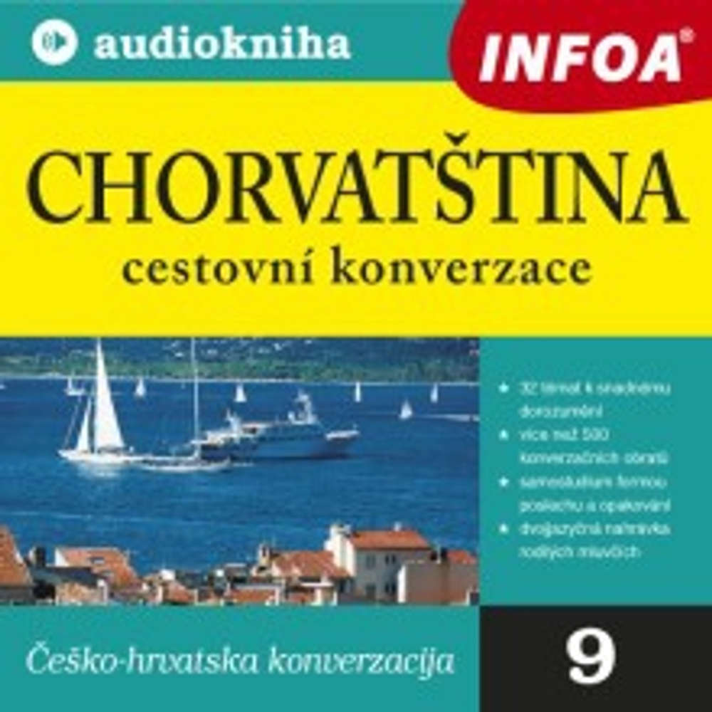 Obal audioknihy Chorvatština - cestovní konverzace