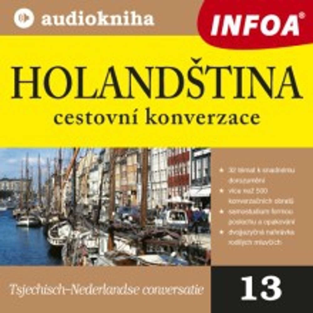 Obal audioknihy Holandština - cestovní konverzace