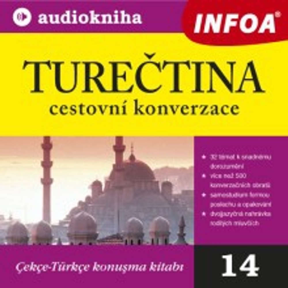 Obal audioknihy Turečtina - cestovní konverzace