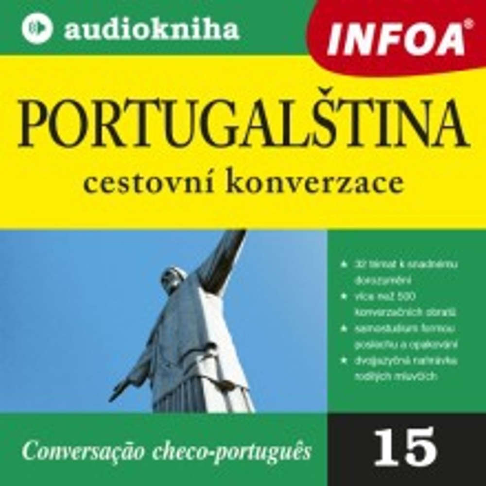 Obal audioknihy Portugalština - cestovní konverzace