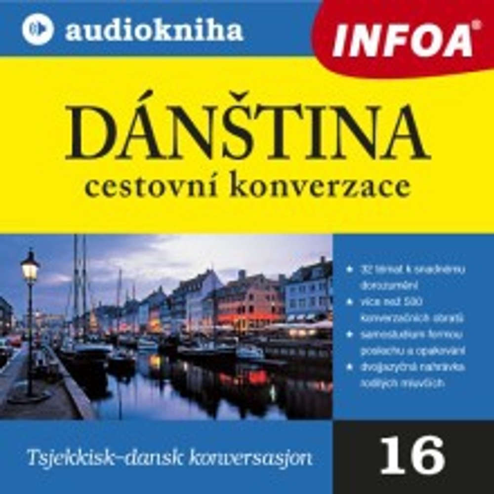 Obal audioknihy Dánština - cestovní konverzace