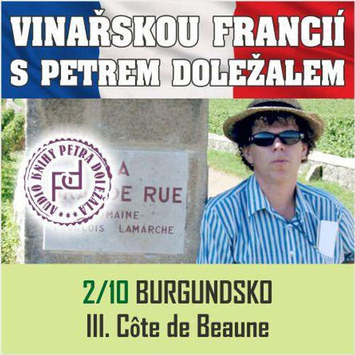 Audiokniha Vinařskou Francií s Petrem Doležalem: Burgundsko (III. Cote de Beaune) - Petr Doležal - Petr Doležal
