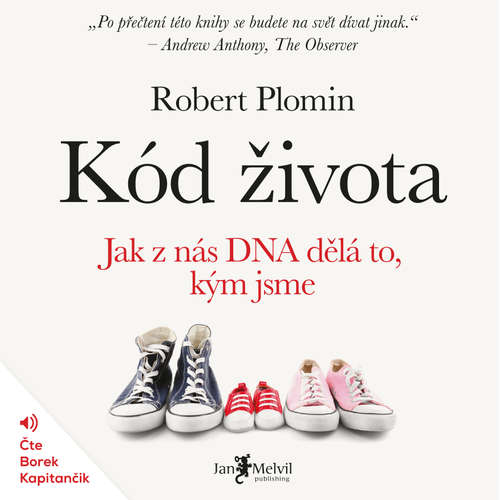 Audiokniha Kód života - Robert Plomin - Borek Kapitančik Audiokniha Kód života - Robert Plomin - Borek Kapitančik