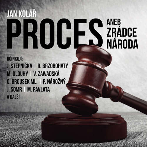 Audiokniha Proces aneb Zrádce národa - Jan Kolář - Josef Somr Audiokniha Proces aneb Zrádce národa - Jan Kolář - Josef Somr