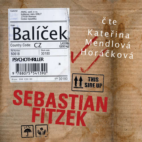 Audiokniha Balíček - Sebastian Fitzek - Kateřina Mendlová Horáčková Audiokniha Balíček - Sebastian Fitzek - Kateřina Mendlová Horáčková