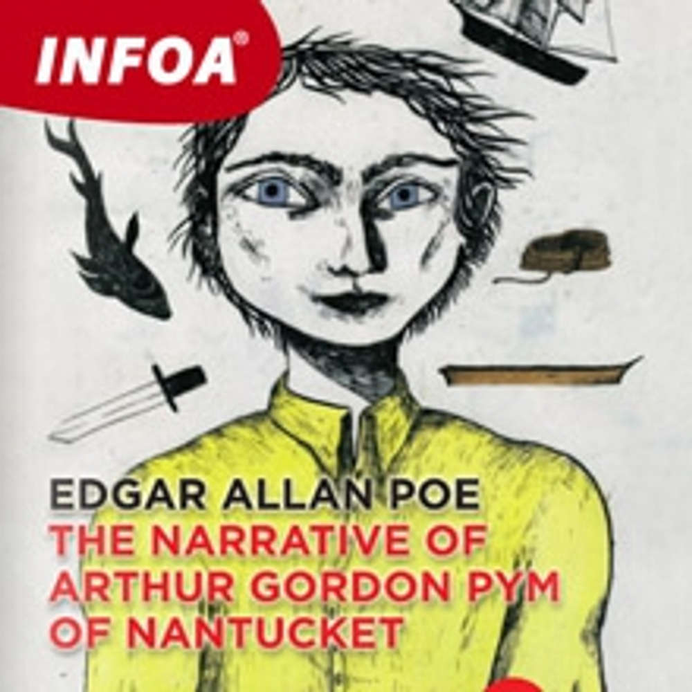 Obal audioknihy The Narrative of Arthur Gordon Pym of Nantucket (EN)