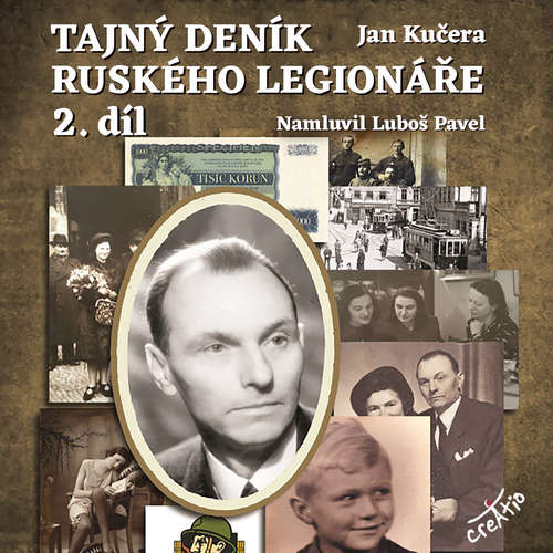 Audiokniha Tajný deník ruského legionáře 2 - Jan Kučera - Luboš Pavel