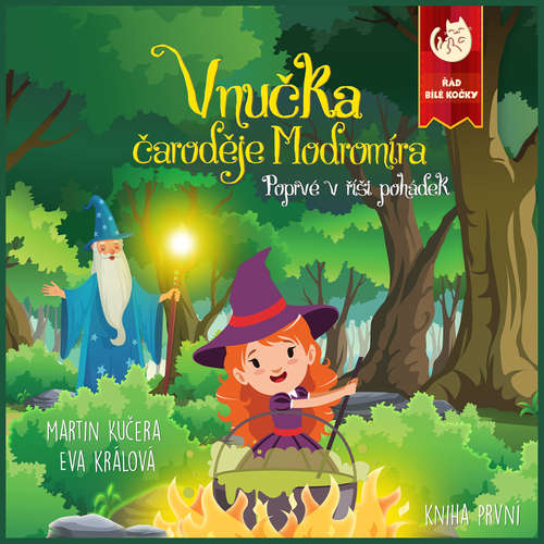 Audiokniha Vnučka čaroděje Modromíra - Poprvé v říši pohádek - Martin Kučera - Eva Králová Audiokniha Vnučka čaroděje Modromíra - Poprvé v říši pohádek - Martin Kučera - Eva Králová
