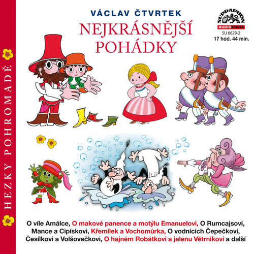 Audiokniha Nejkrásnější pohádky hezky pohromadě - Václav Čtvrtek - Jiřina Bohdalová