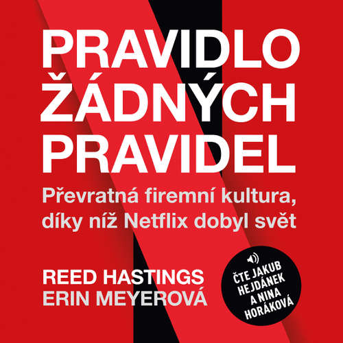 Audiokniha Pravidlo žádných pravidel - Erin Meyerová - Jakub Hejdánek Audiokniha Pravidlo žádných pravidel - Erin Meyerová - Jakub Hejdánek
