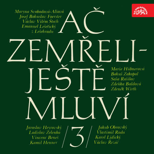 Audiokniha Ač zemřeli - ještě mluví 3. - Maryna Alšová-Svobodová - Maryna Alšová-Svobodová
