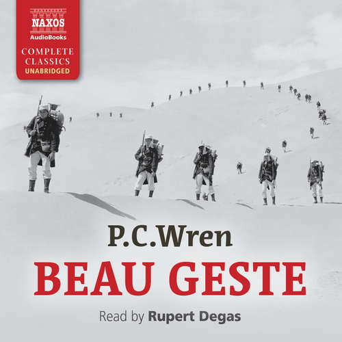 Audiobook Beau Geste (EN) - P.C. Wren - Rupert Degas