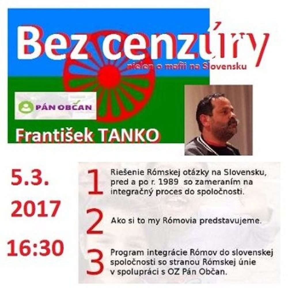 Bez cenzury 79 2017 03 05 INTEGRACIA ROMOV DO SPOLO NOSTI