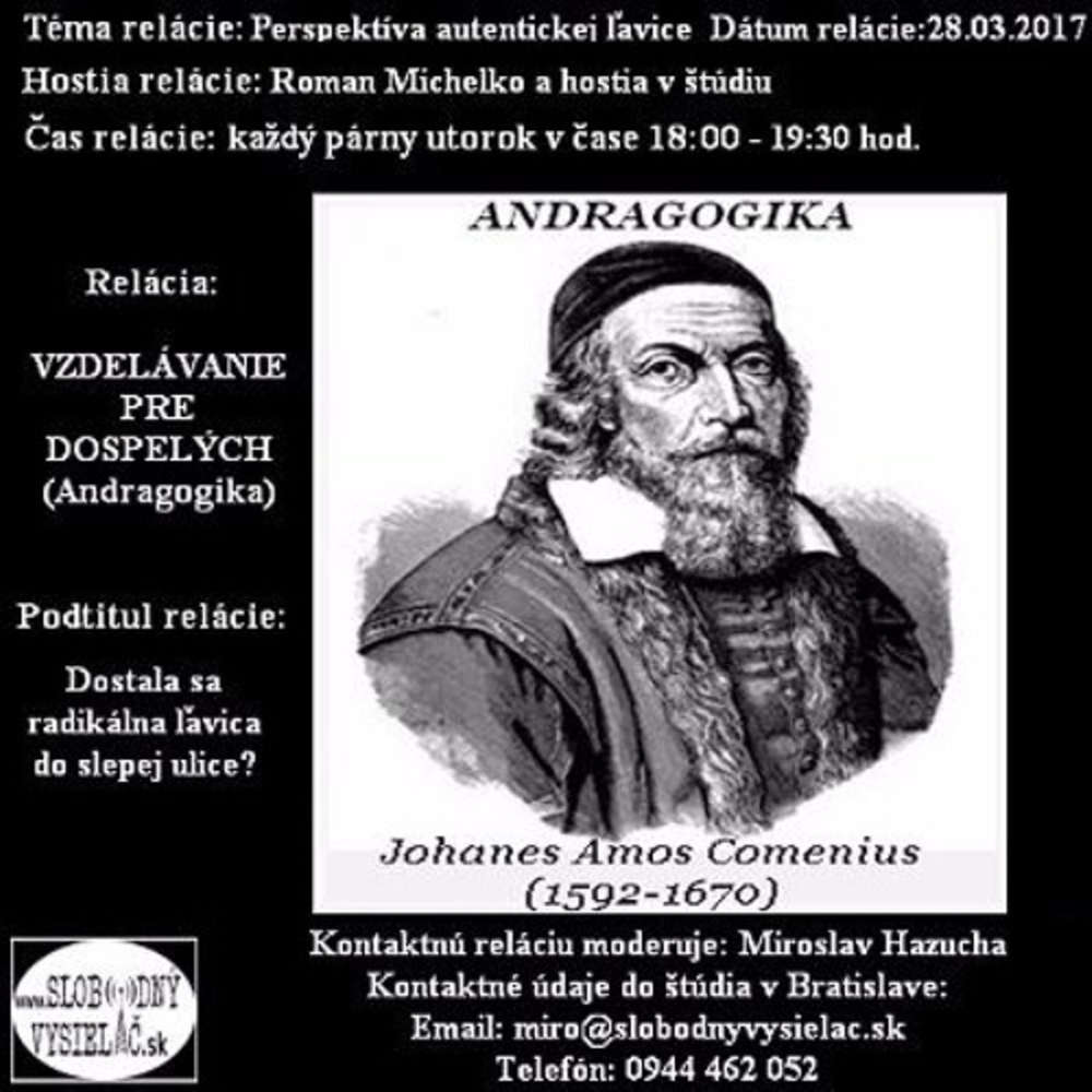 Vzdelavanie pre dospelych 43 2017 03 28 Dostala sa radikalna avica do slepej ulice