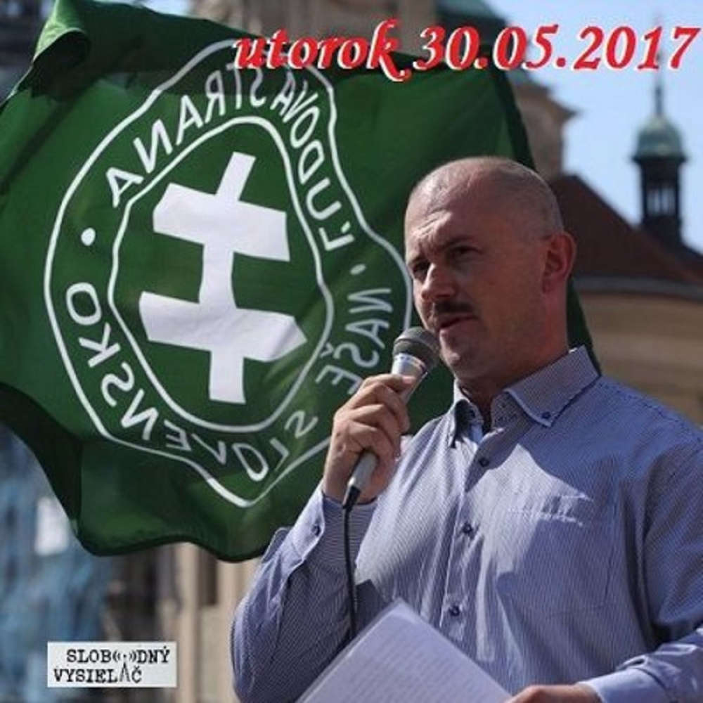 V prvej linii 2017 05 30 Navrh na zru enie strany Kotleba SNS