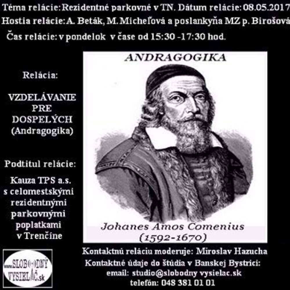 Vzdelavanie pre dospelych 46 2017 05 08 Rezidentne parkovne v Tren ine