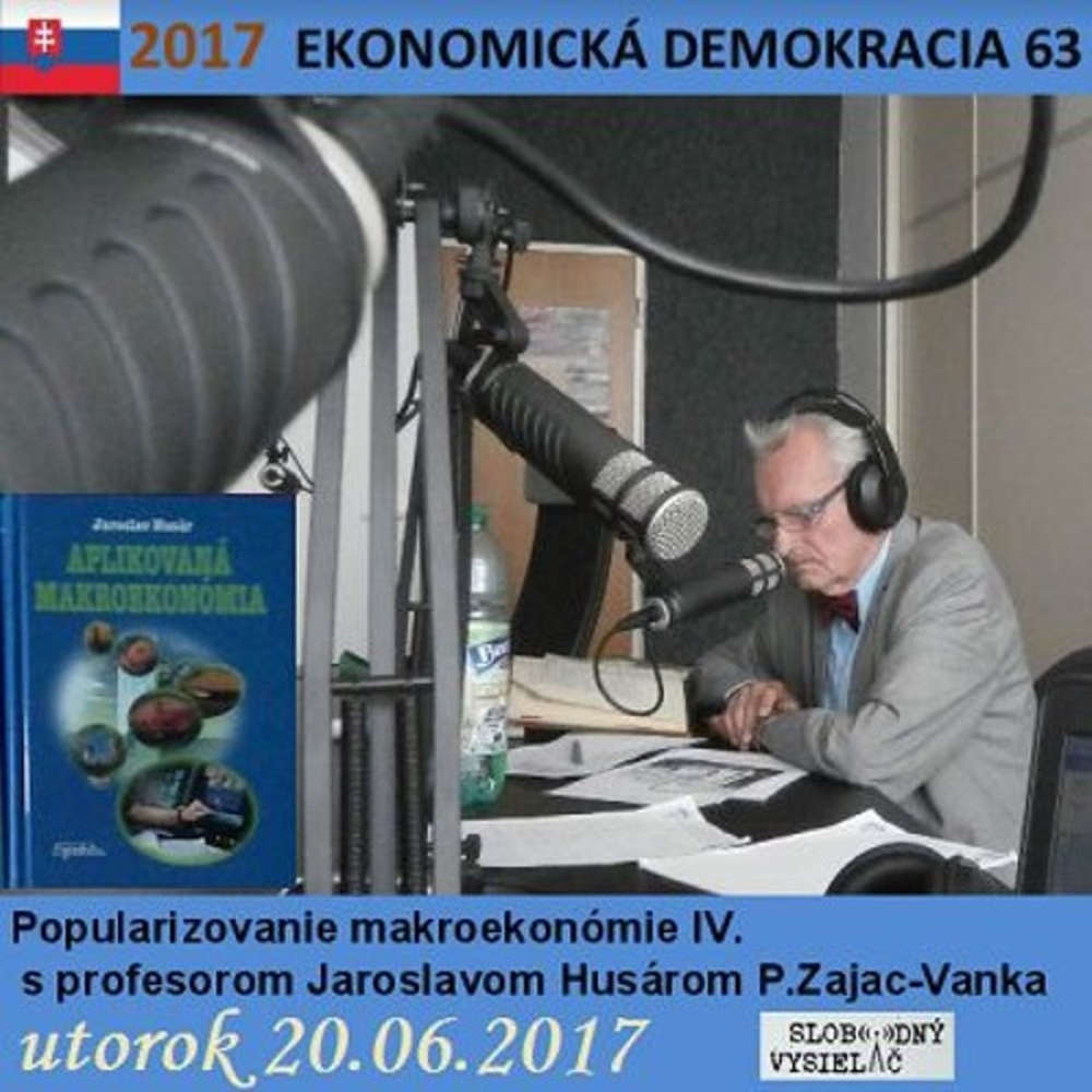 Ekonomicka demokracia 63 2017 06 20 Popularizovanie makroekonomie IV