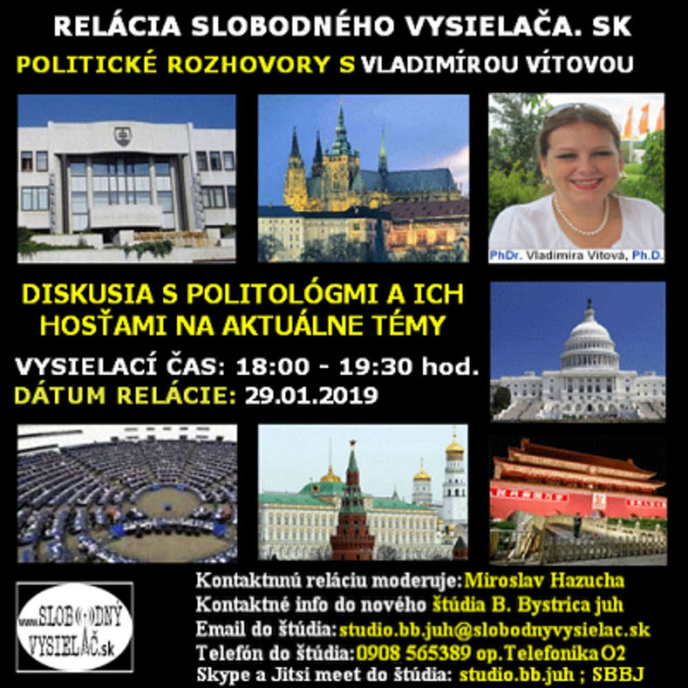 Politicke rozhovory 08 2019 01 29 Dr Vladimira Vitova