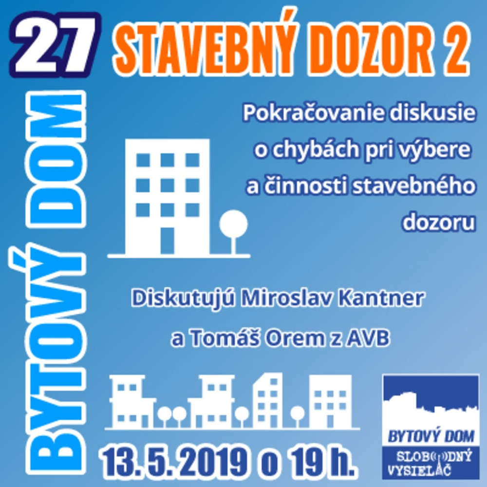 Bytový dom 27 - 2019-05-13 Stavebný dozor 2