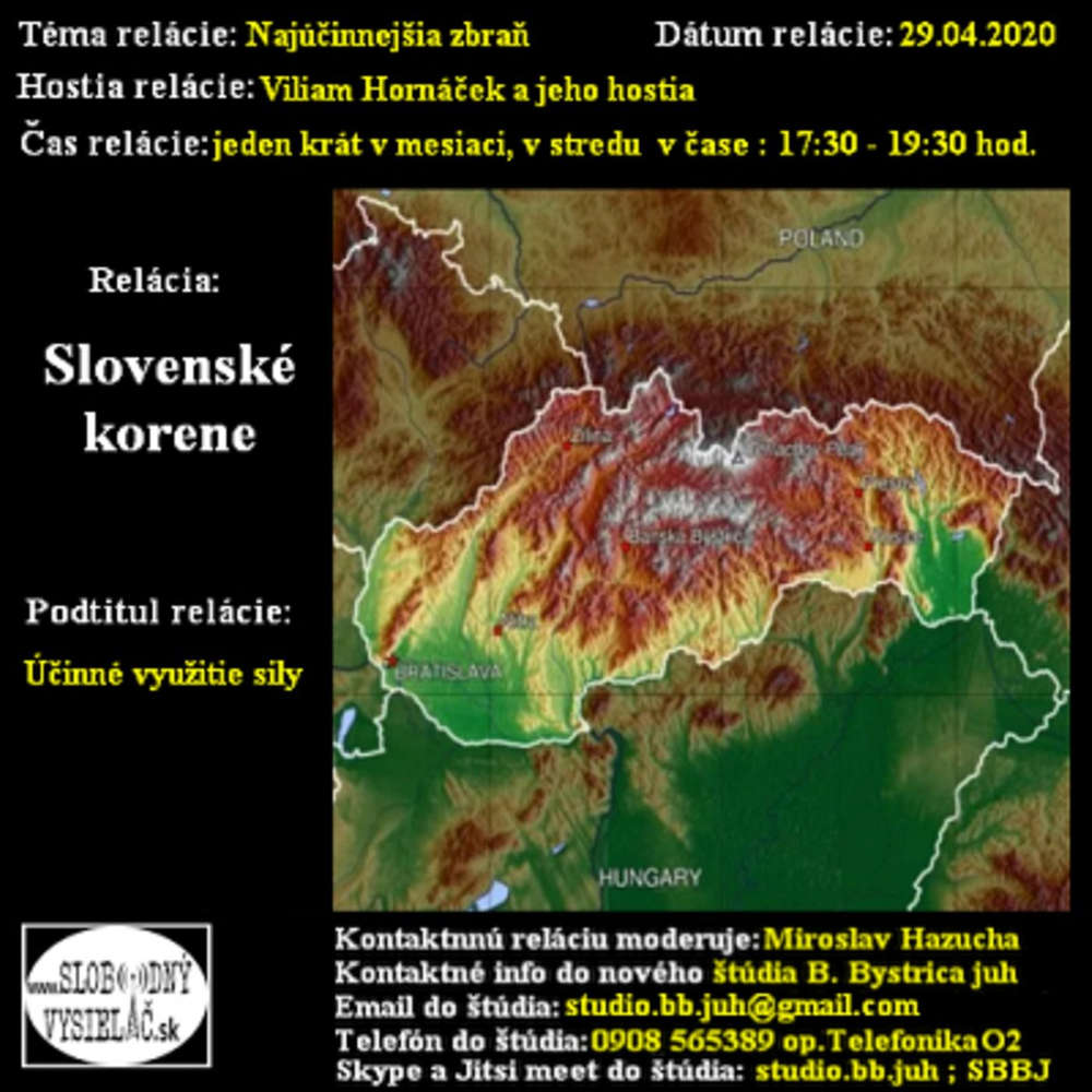 Korene 59 - 2020-04-29 Najúčinnejšia zbraň